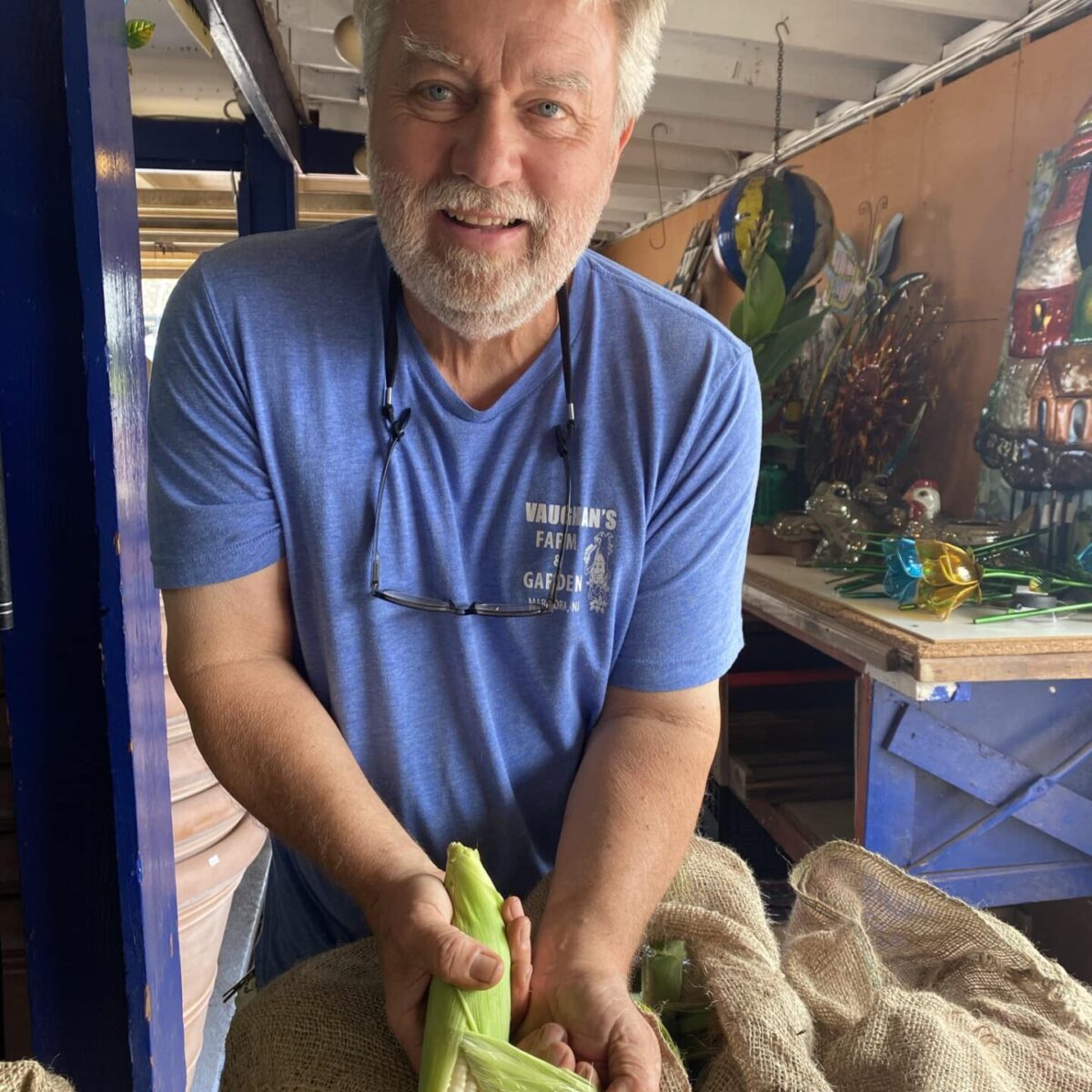 John from Vaughans Farm and Garden